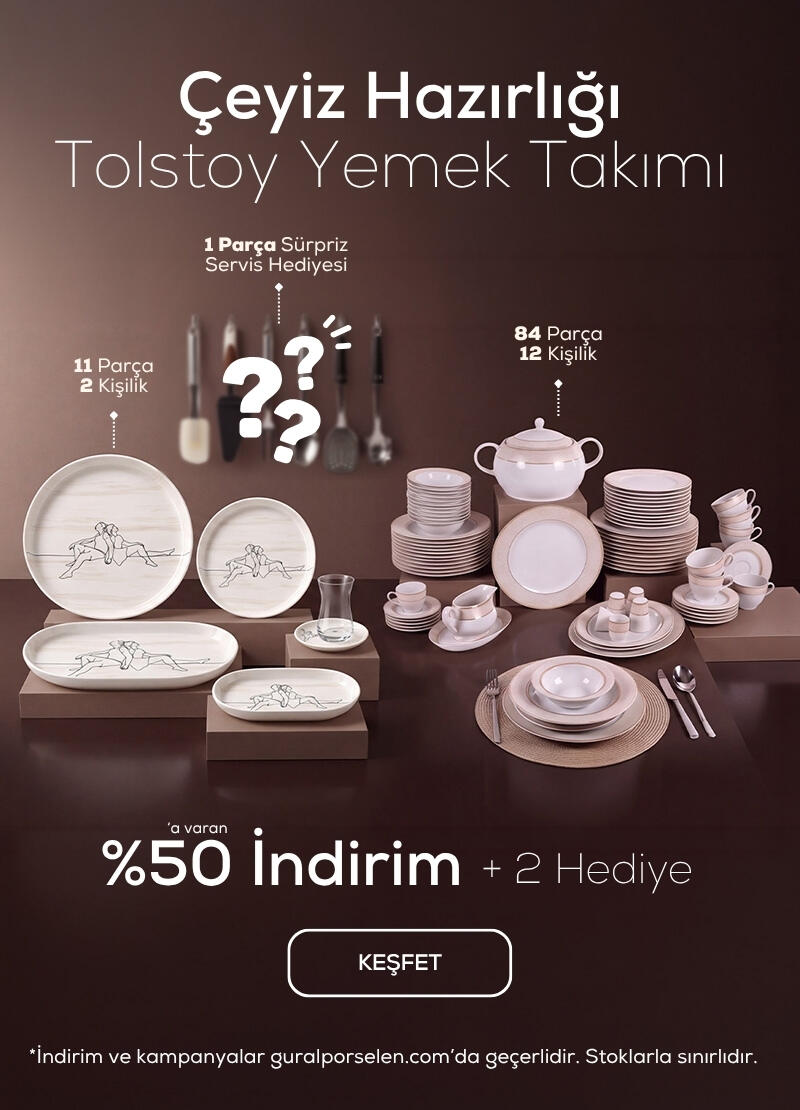 Seçili Yemek Takımlarında 2 Hediye