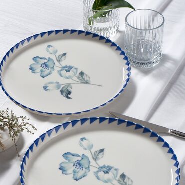 Bilbao 27 Cm 3 Parça Pasta Tabağı 2208 - GÜRAL PORSELEN