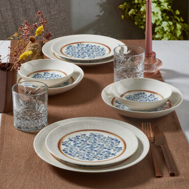 Camelia 24 Parça 6 Kişilik Yemek Takımı 22153 - GÜRAL PORSELEN (1)