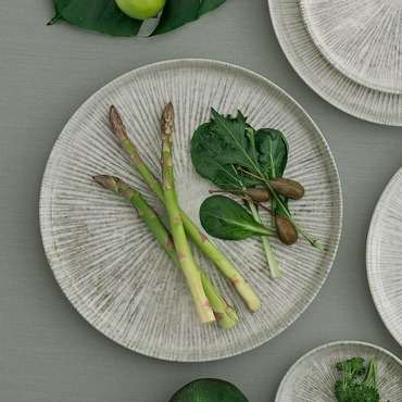 Arnim 29 Cm Bilbao Bone Düz Tabak - GÜRAL PORSELEN