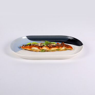 Bilbao 2 Parça 25 Cm Kayık Tabak 36561 - GÜRAL PORSELEN