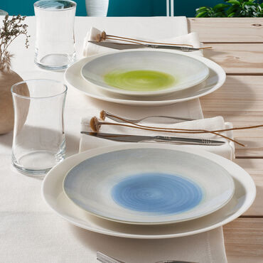 Camelia 6 Parça Bone Pasta Takımı - 22256 - GÜRAL PORSELEN