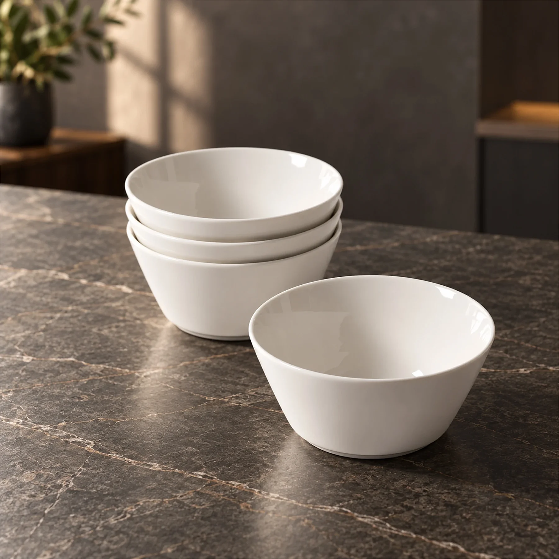 Paris 4 Parça 14 cm Salata Kasesi - GÜRAL PORSELEN (1)