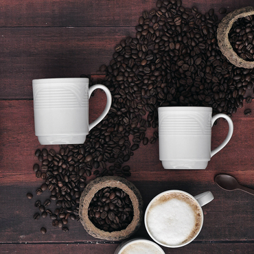 Saturn 2 Adet 250 Cc Mug Bardak - GÜRAL PORSELEN