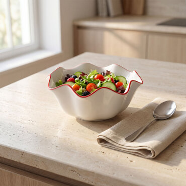 Rodos 19 Cm Salata Sunumluk Kase 30KMZ - GÜRAL PORSELEN